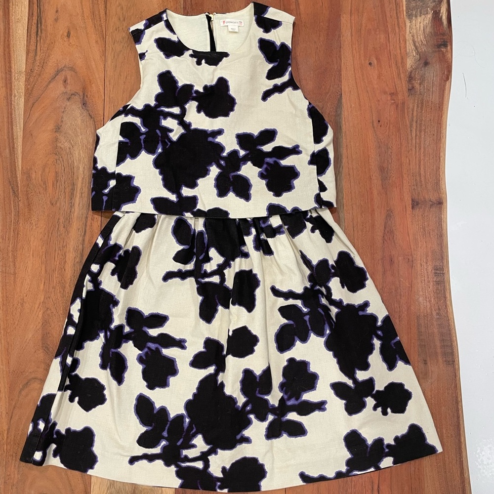 Super cute .Girls formal linen JCrew party dress